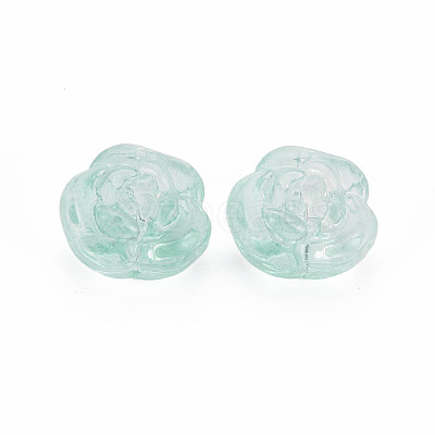 Transparent Baking Paint Glass Beads GLAA-S190-022-A06-1