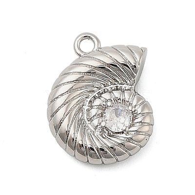 Brass Micro Pave Cubic Zirconia Pendants LS-KK-I380-05P-1