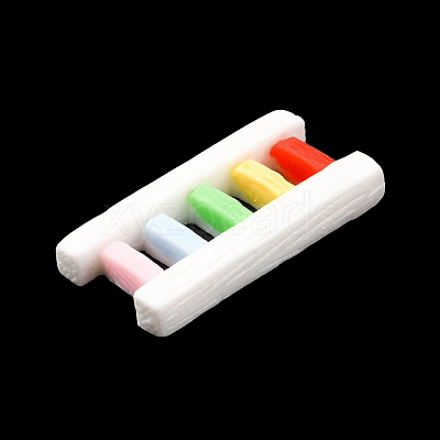 Opaque Resin Cabochons RESI-R436-02B-1
