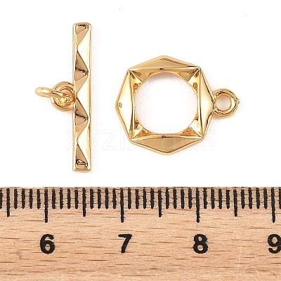 SHEGRACE Brass OT Toggle Claps XGRQ5K896-831G-1