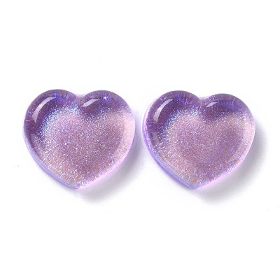 Transparent Resin Cabochons CRES-P019-04F-1