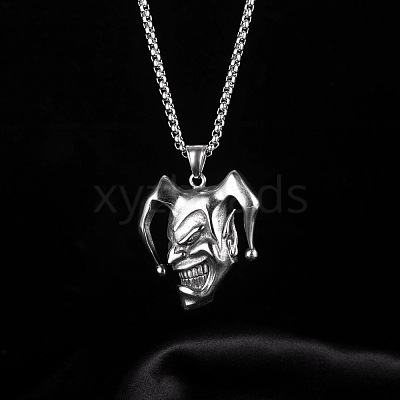 Stainless Steel Pendant Necklaces for Men FS-WG233B8-02-1