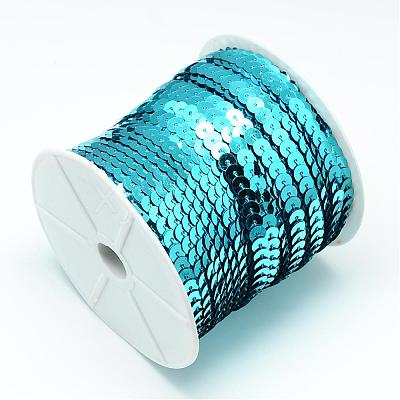Plastic Paillette Beads PVC-Q085-6mm-2259-1