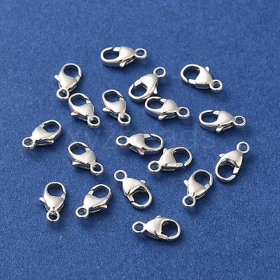 925 Sterling Silver Lobster Claw Clasps STER-G040-05A-1