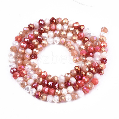 Opaque Glass Beads Strands GLAA-T006-12C-1