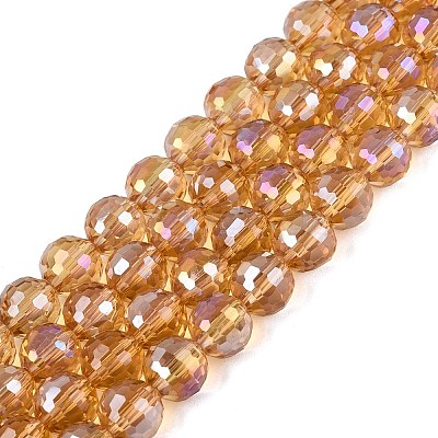 Transparent Glass Beads Strands LS-GLAA-Q107-02A-07-1
