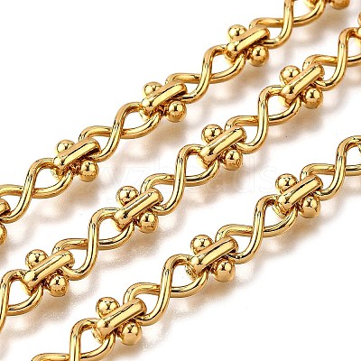 304 Stainless Steel 8-Shaped Link Chains CHS-V001-02G-C-1