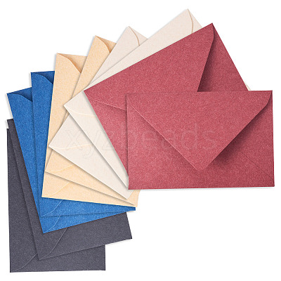 20Pcs 5 Colors Paper Envelopes AJEW-TA0002-22-1