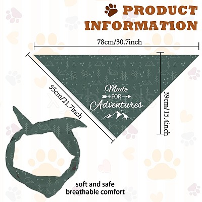 Cotton Dog's Kerchief AJEW-WH0503-092-1