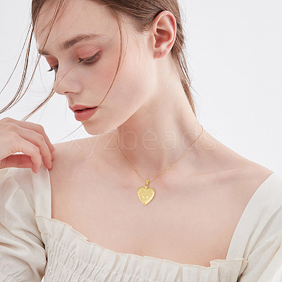 6Pcs Brass Locket Pendants KK-BBC0015-51-1