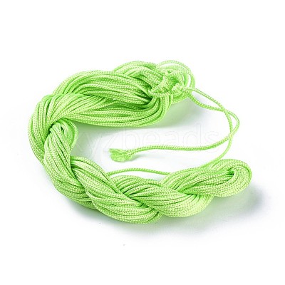 Nylon Braided Cord NWIR-WH0007-A21-1