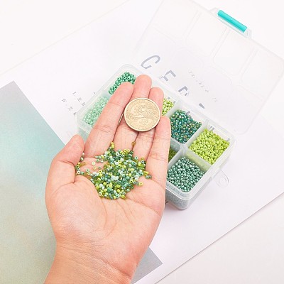 12/0 Glass Seed Beads SEED-X0050-2mm-03-1