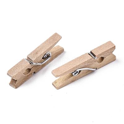 Wooden Craft Pegs Clips WOOD-R249-085-1