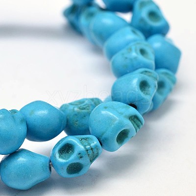 Dyed Synthetic Turquoise Bead Strands G-M145-15-B-1