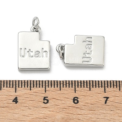 Brass Pendants KK-D229-22C-P-1