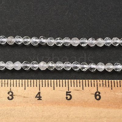 Natural Quartz Crystal Beads Strands G-B145-A02-3mm-1