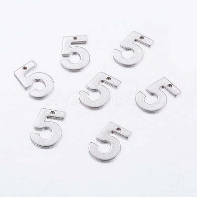 Tarnish Resistant 201 Stainless Steel Pendants LS-STAS-F128-01P-5-1