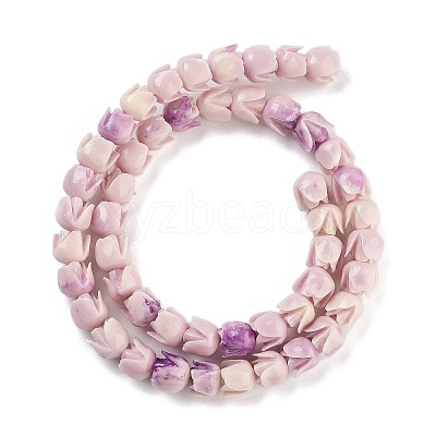Synthetic Shell Beads Strands X1-CORA-B001-05A-01-1