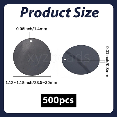 500Pcs PVC Plastic Pendants KY-GF0001-67A-04-1