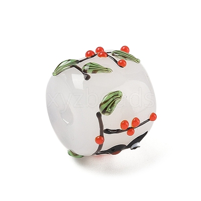 Handmade Lampwork Bumpy Beads LAMP-M025-01-1