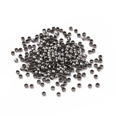 Brass Crimp Beads E002-NFB-1
