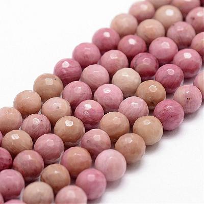 Natural Rhodonite Beads Strands G-D840-16-10mm-1