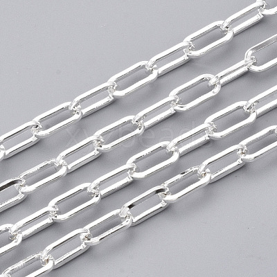 Unwelded Iron Paperclip Chains CH-S125-02E-S-1