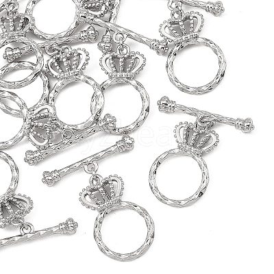SHEGRACE Crown Brass Toggle Clasps XGRQ58345-787P-1
