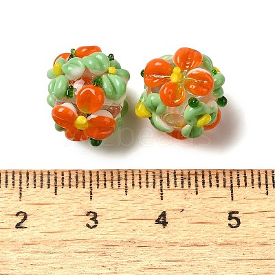 Handmade Lampwork Beads LAMP-B025-03B-12-1