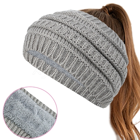 Acrylic Fiber Yarn Cold Weather Headbands PW-WG352DB-05-1