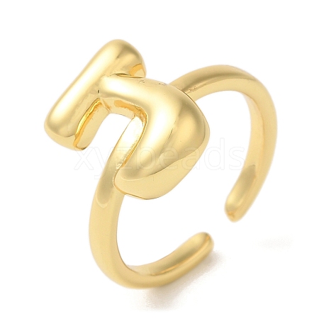 Brass Open Cuff Rings RJEW-U008-06J-G-1