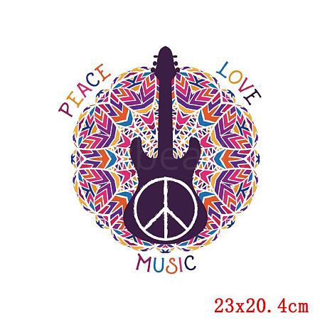 Peace Symbol Pattern Heat Transfer Film PW-WG64152-02-1