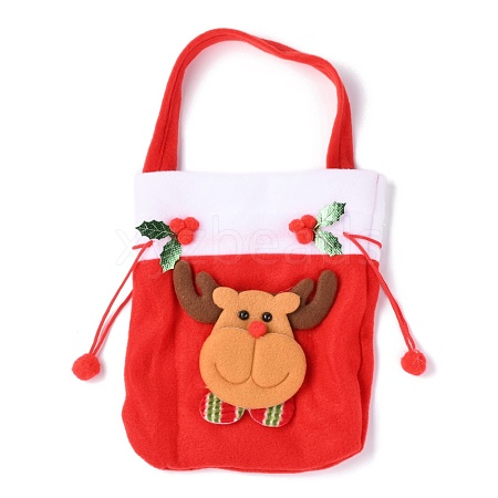 Fabric Drawstring Gifts Bags AJEW-F052-01-1