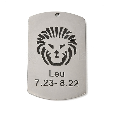 Non-Tarnish 304 Stainless Steel Pendants STAS-C098-01G-P-1