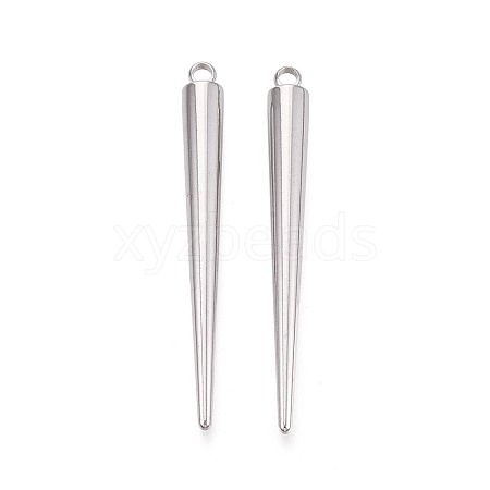 304 Stainless Steel Pendants X-STAS-T075-22D-P-1