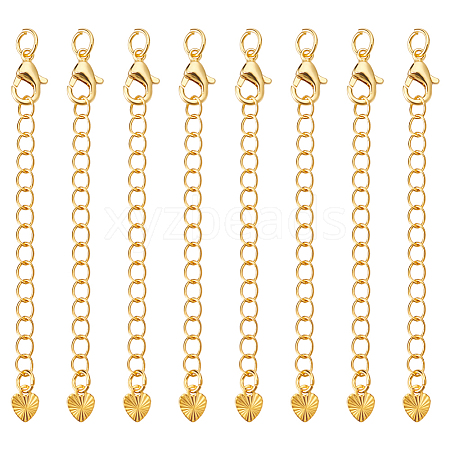 12Pc Brass Chain Extender FIND-BC0013-75B-1