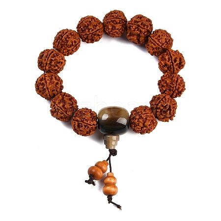 Mala Beads Bracelet BJEW-P291-02C-1-1