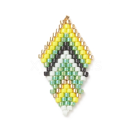 Handmade Japanese Seed Beads PALLOY-MZ00036-1