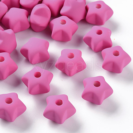 Acrylic Beads OACR-S039-01-82-1