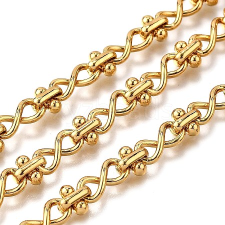 304 Stainless Steel 8-Shaped Link Chains CHS-V001-02G-C-1