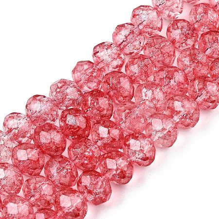 Transparent Glass Beads Strands X-GLAA-T023-8mm-A13-1