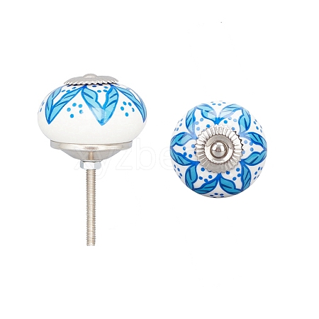 Printing Porcelain Drawer Knobs FIND-WH0066-04A-1