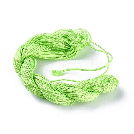 Nylon Braided Cord NWIR-WH0007-A21-1
