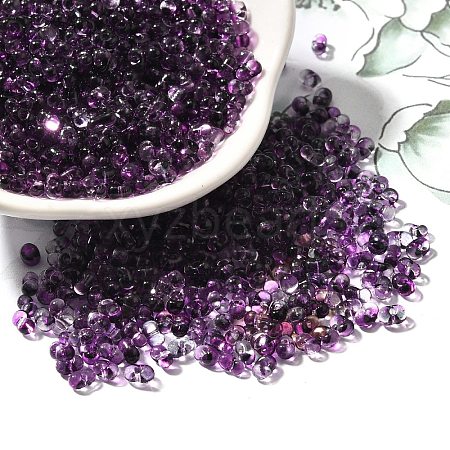 Transparent Baking Paint Glass Seed Beads SEED-A033-06A-04-1