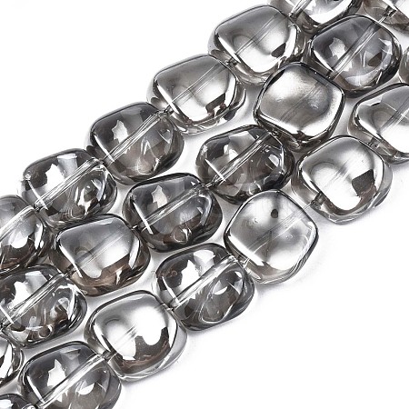 Electroplate Glass Beads Strand EGLA-S188-21-A01-1