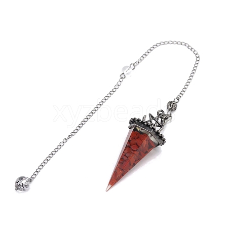 Resin Pointed Dowsing Pendulums PW-WGD4C0F-09-1