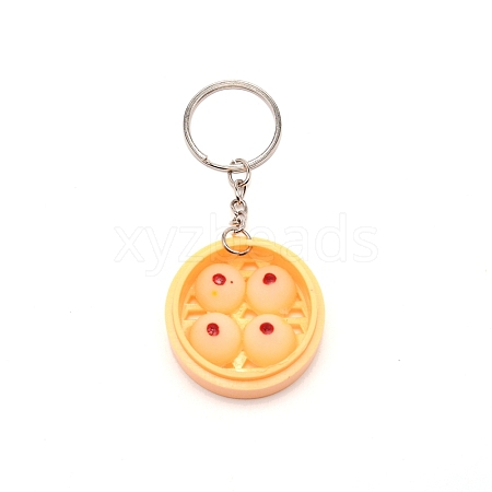 Plastic Keychain KEYC-WH0026-06-1