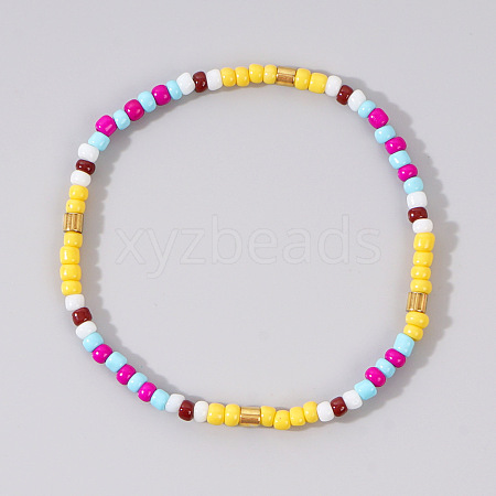 Bohemian Style Round Bead Handmade Fashion Women's Bracelet RB3562-11-1