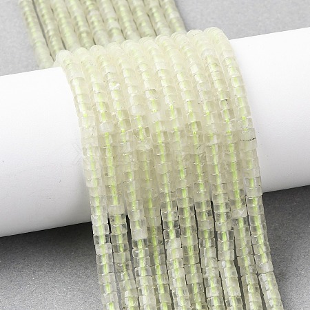 Heated Natural Lemon Quartz Beads Strands G-H230-91-1