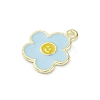 Alloy Enamel Pendants ENAM-F152-03G-01-2